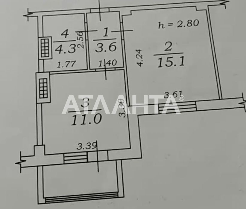 Однокомнатная с ремонтом ЖК Дом на Щорса Святослава Рихтера