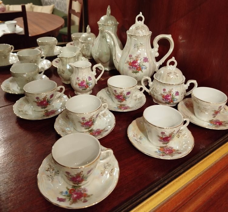 Serviço de café em Porcelana do Japão