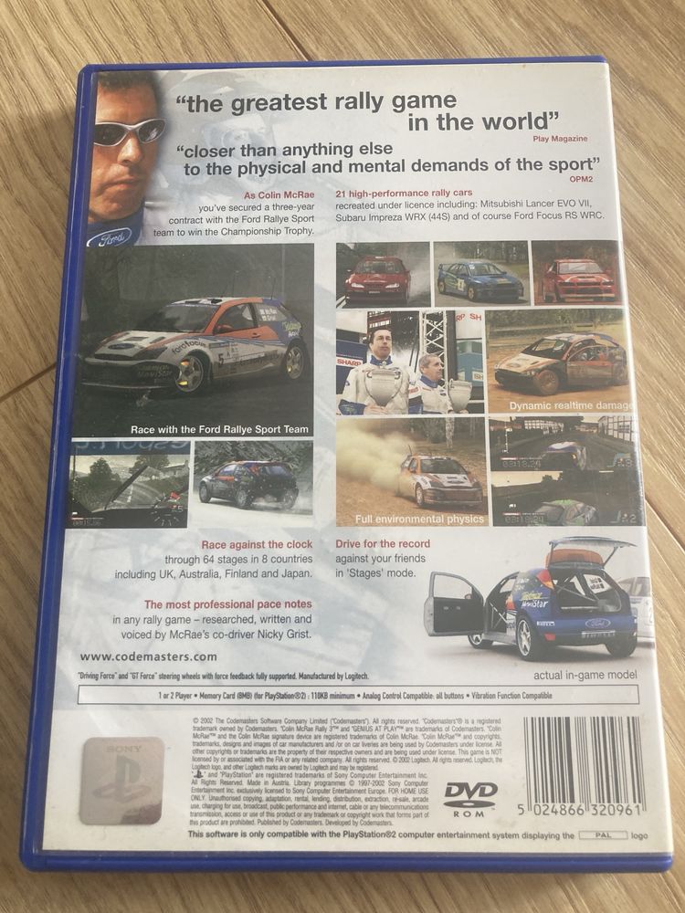 Colin Mcrae Rally 3 PS 2