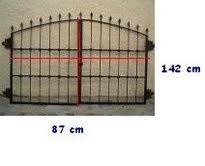 Antigas grades para jardim, quinta ou canil