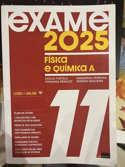 Livro de preparação para exame FQ