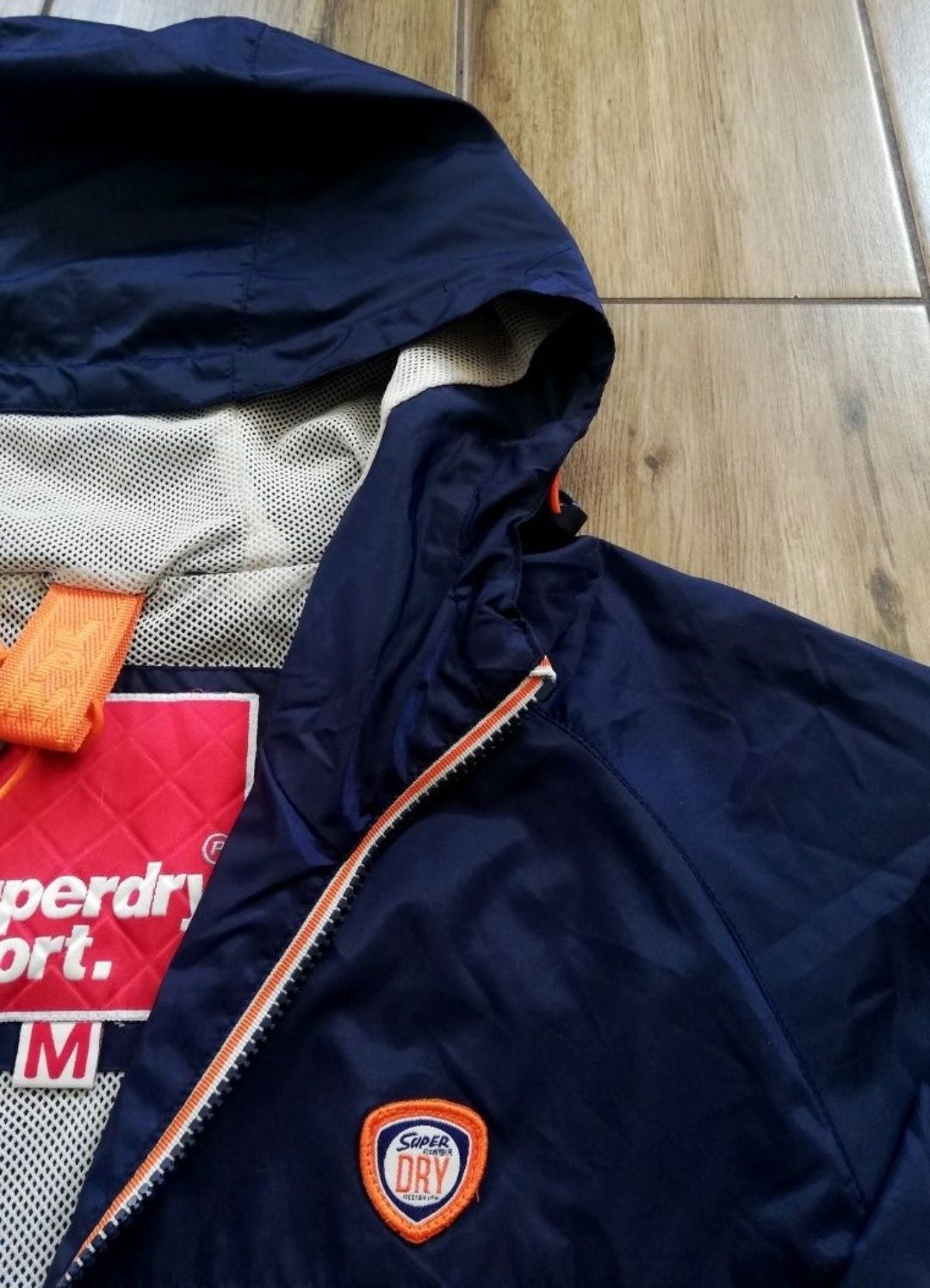 Superdry oryginalna męska kurtka wiatrówka szwedka