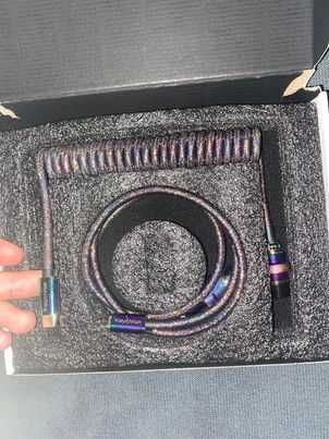 Coiled Cable Keychron