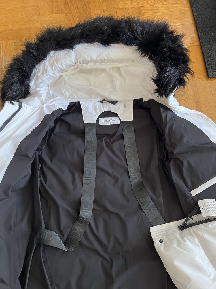 Пальто пуховик куртка Calvin Klein, размер XS, оригінал