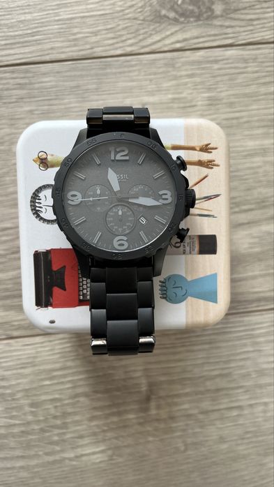 Zegarek Fossil Czarny Bransoleta