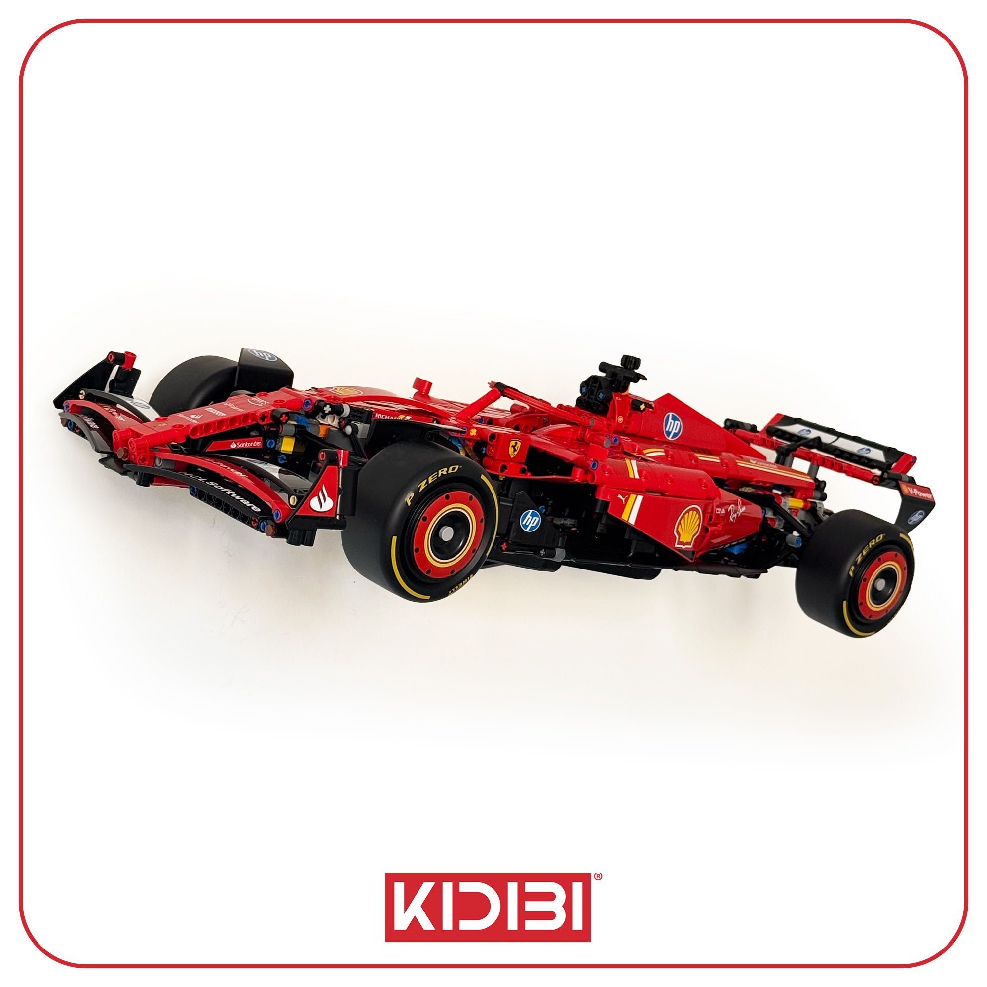 Suporte de Parede Inclinado para LEGO® Technic Ferrari SF-24 F1 42207