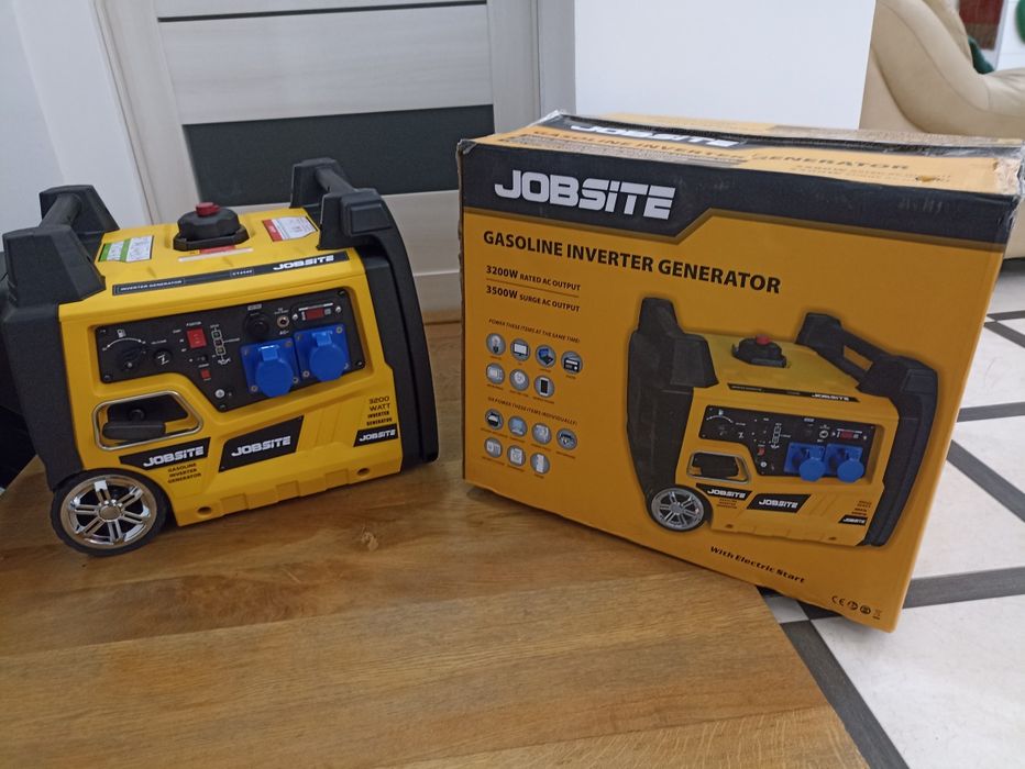 Інверторний генератор Jobsite  3.5 кВа , бензин ,