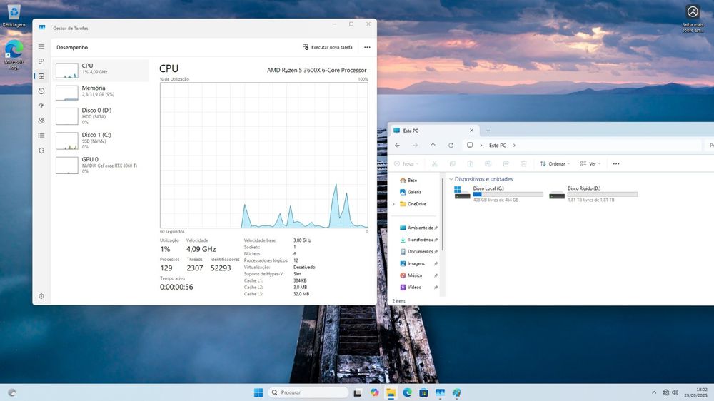 PC Gaming Ryzen 5 / RTX 3060 Ti