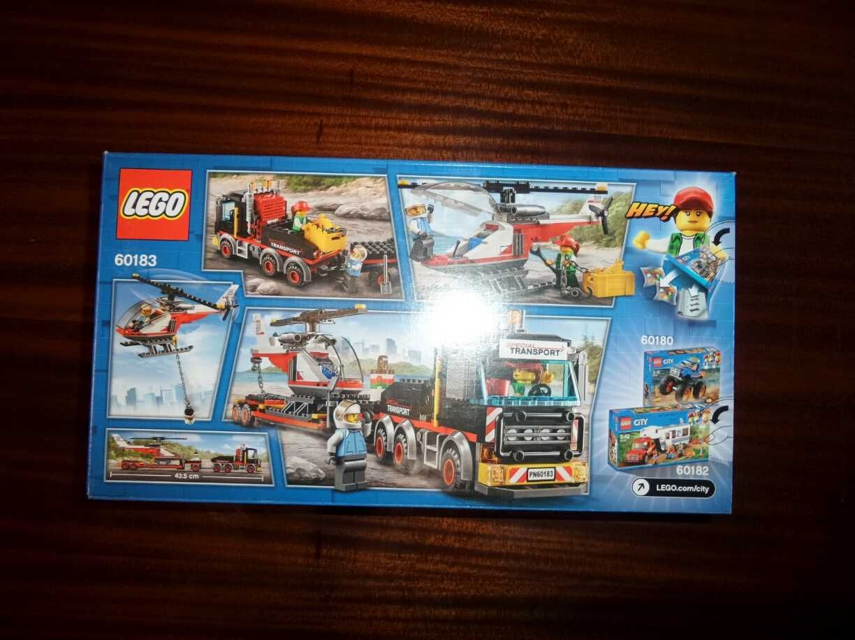 LEGO City, Transporter ciężkich ładunków, 60183