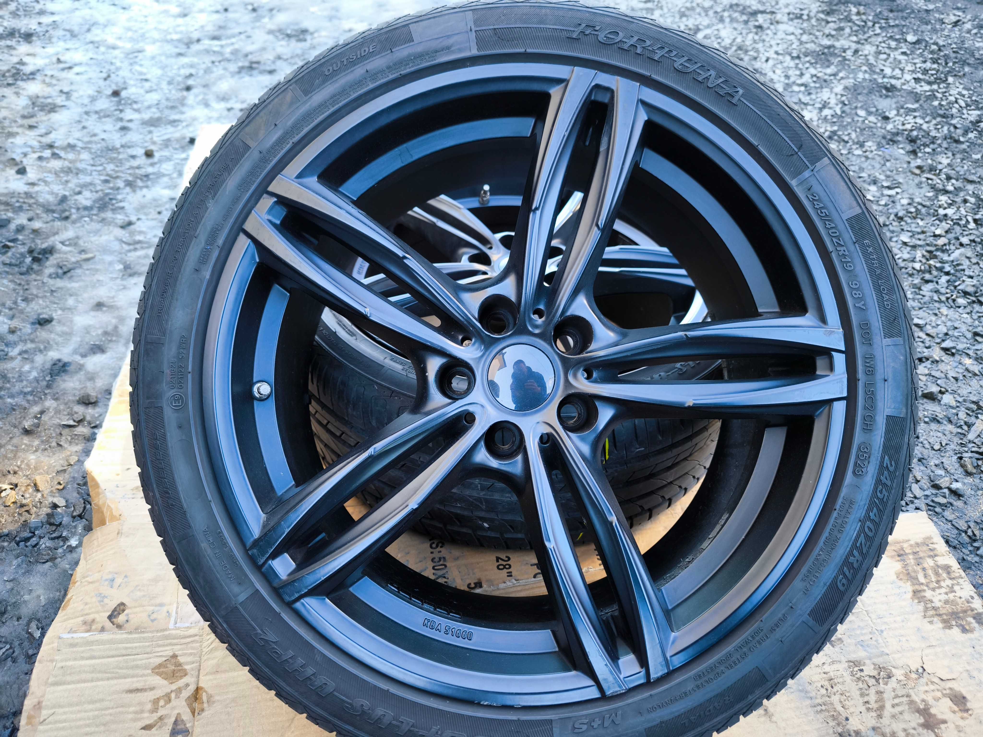 Koła Audi VW Skoda Seat Mercedes BMW 19 cali 5x112 ET25 Opony 245/40