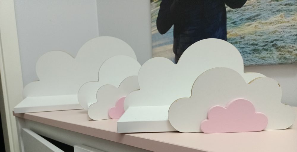 Półki chmurki 3 sztuki