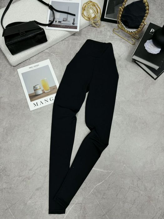 Лосини матові біфлекс шоколад висока посадка з ефектом  утяжки