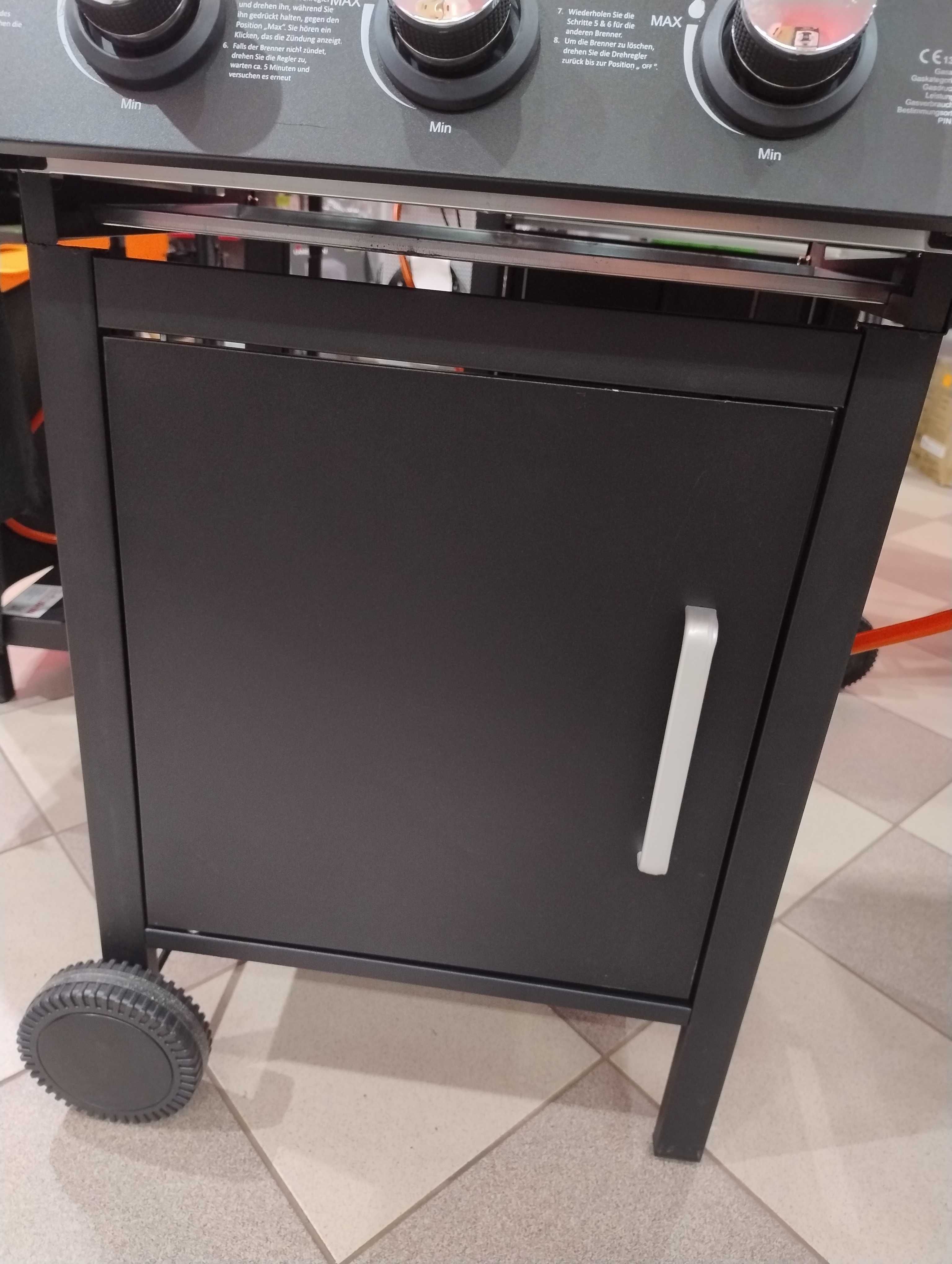 Grill Gazowy EL FUEGO SAN ANGELO 3P 8.4kW z reduktorem !