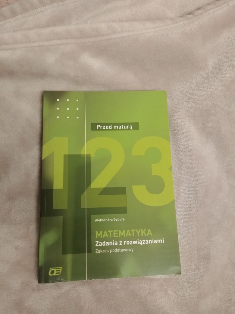 Matematyka, zbiór zadań, przed matura, Gębura