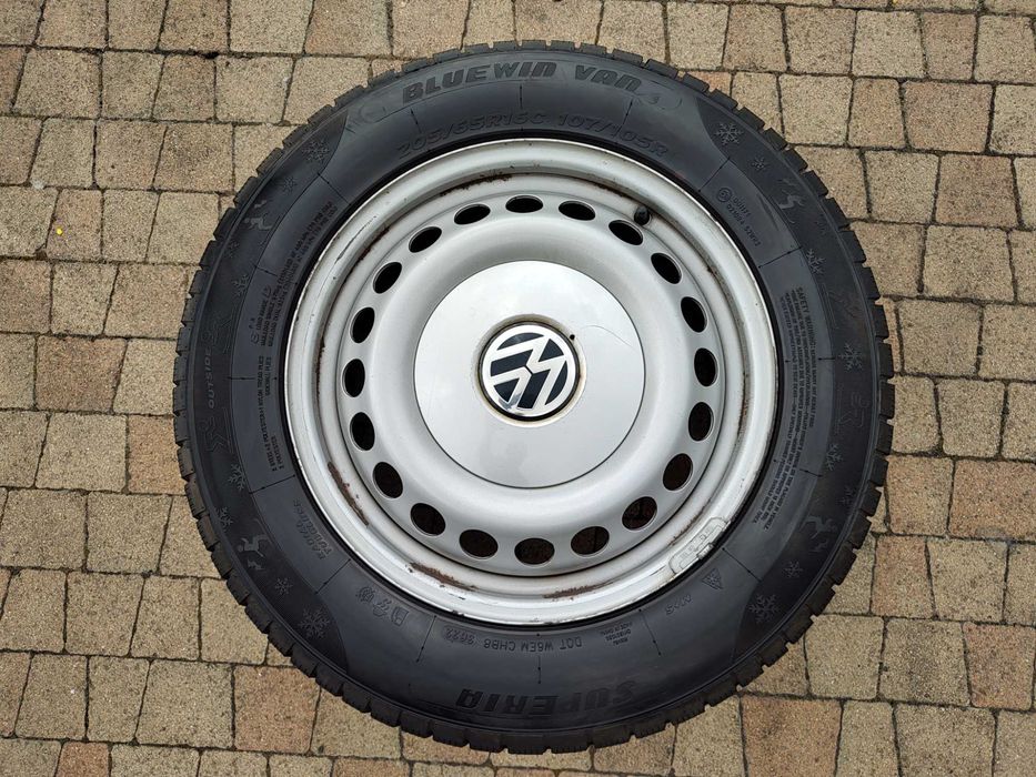 4 x Koła ZIMOWE VW T5  / 5x120 ET51  205/65/16 - 8 mm !