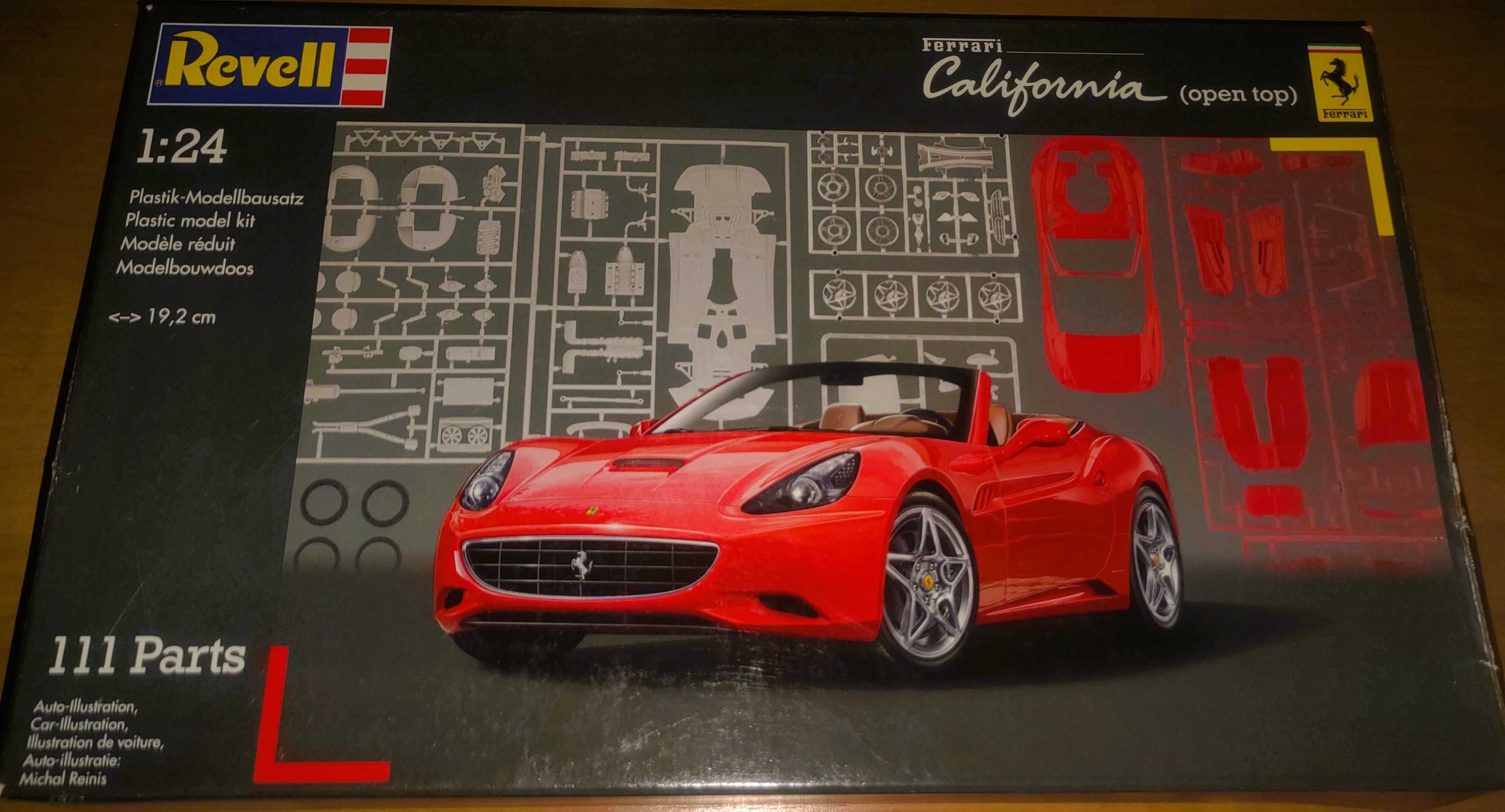 Model do sklejania Ferrari California - REVELL