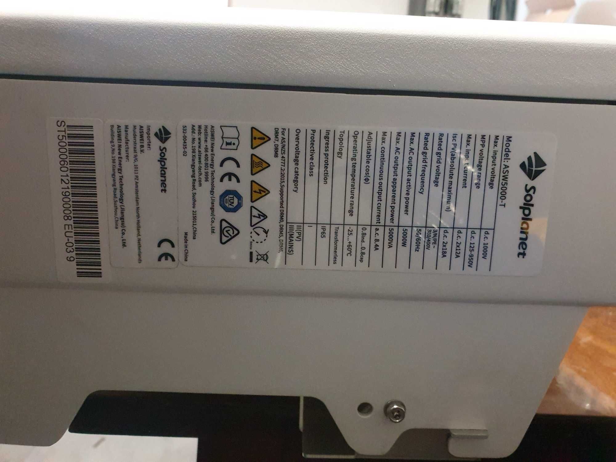 Falownik Solplanet ASW-5000-T