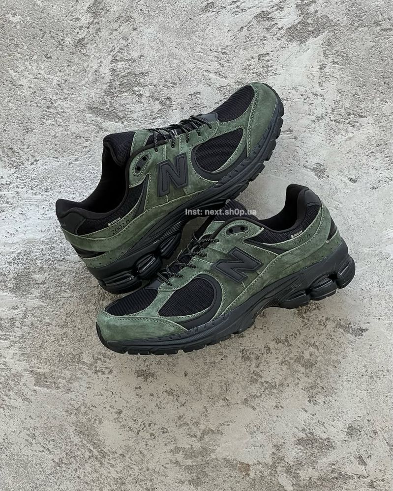 Кросівки New Balance 2002R Green x JJJJound ”Gore-Tex” | Nb 2002r
