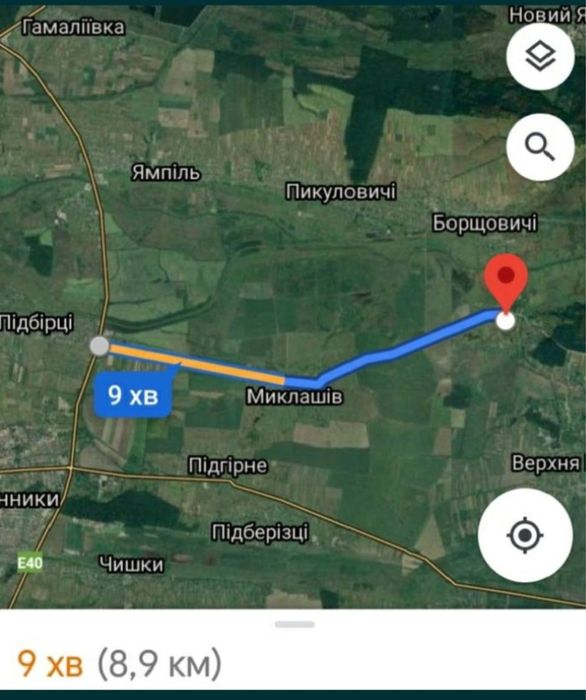 Продаж землі під забудову с. Нижня Білка