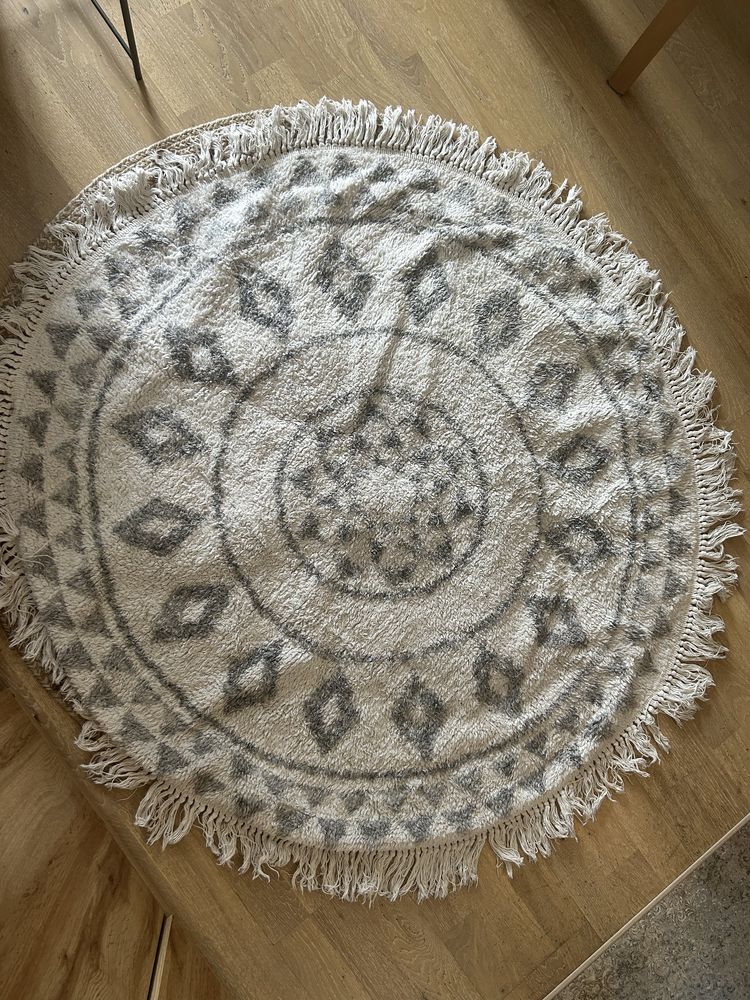 Dywan okragly boho