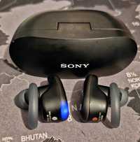 Bezprzewodowe słuchawki wyciszające SONY  WF-SP800N czarne