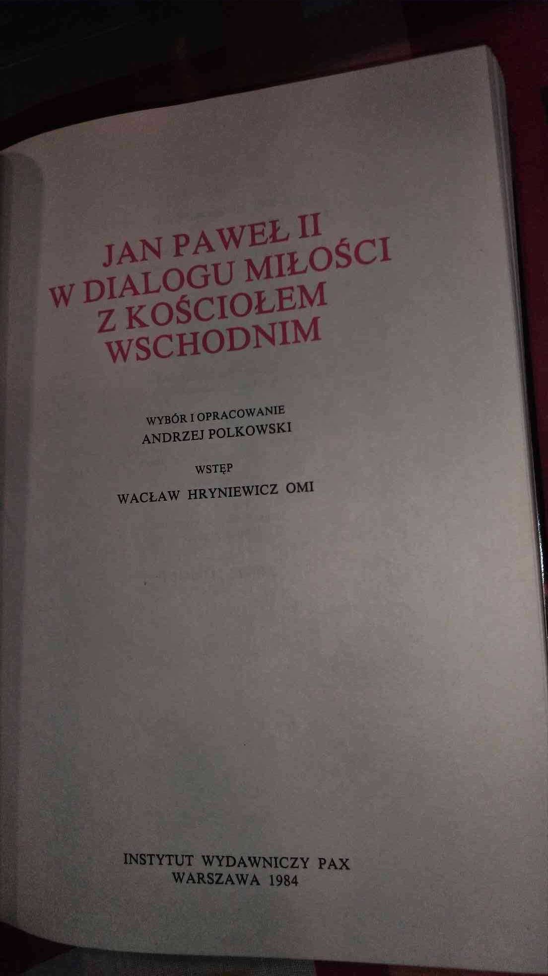 Jan Paweł Ii W Dialogu Miłości