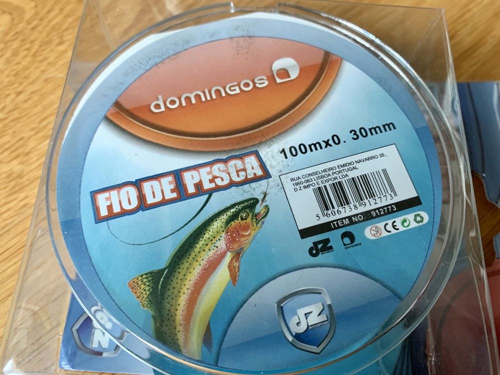 Fio de pesca (100 m) - NOVO!