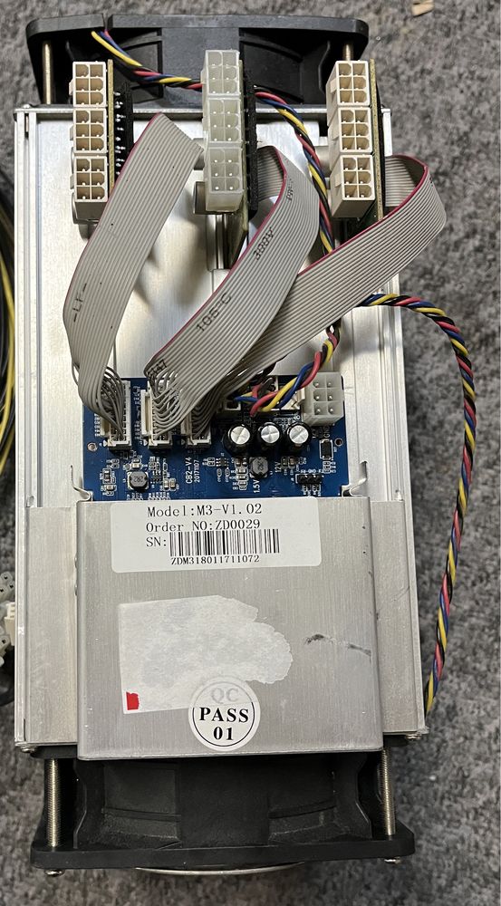 Koparka Whatsminer M3 12 ths bitcoin antminer kryptowaluty BTC