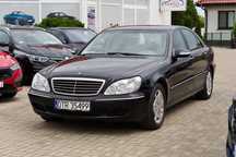 Mercedes-Benz Klasa S S 500 L 306KM, 4Matic, AirMatic, lodówka, wentylowane fotele, Krajowy
