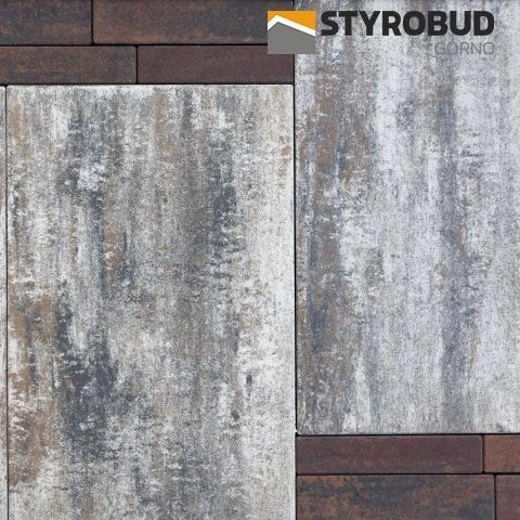 Kostka brukowa 8 cm Tribano Styrobud Górno colormix