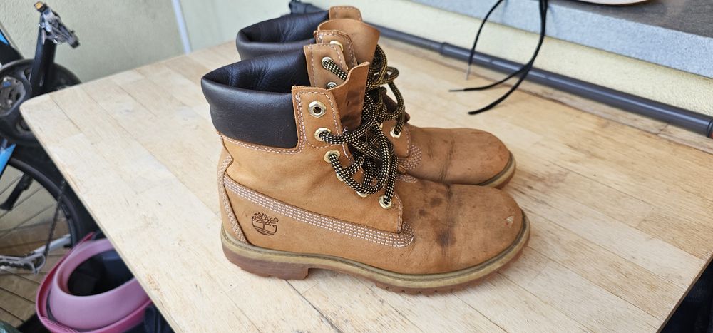 Timberland damskie buty rozmiar 38,5 wkładka 24,5cm mocno używane