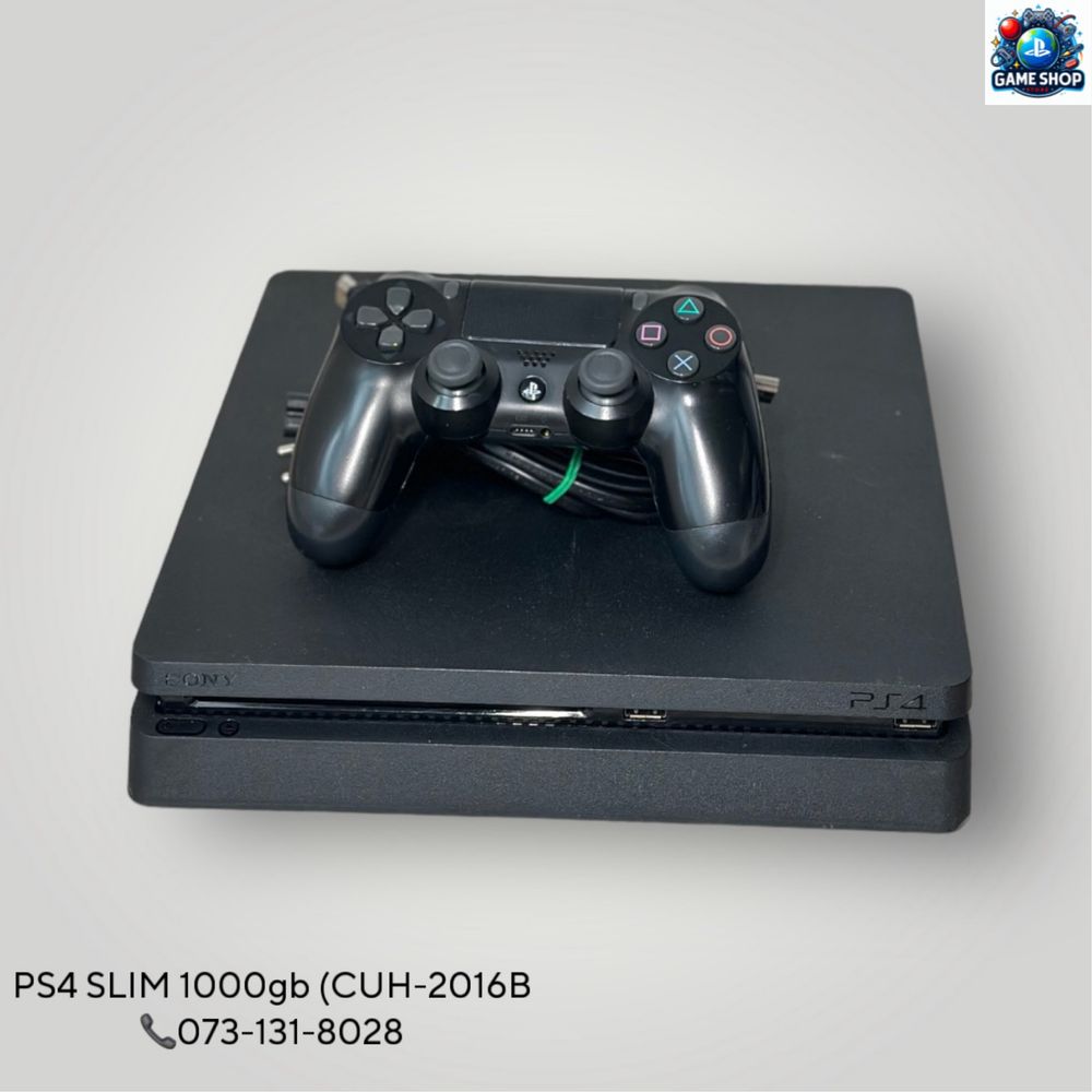Ігрова Приставка Sony PlayStation 4 SLIM 1000gb (CUH-2016B) плейстейшн