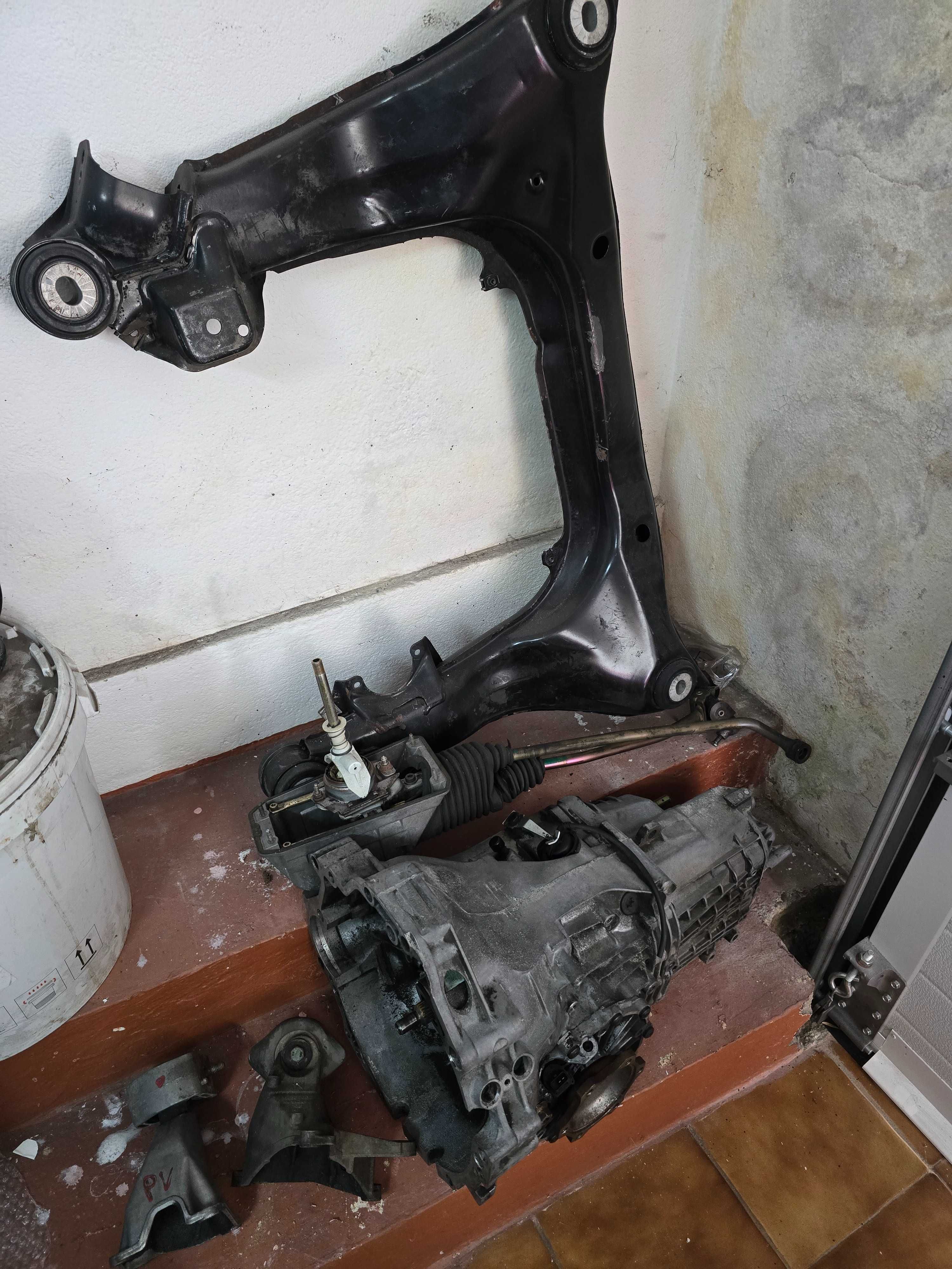 Caixa 5 velocidades DUK Audi A4 B5 Charriot Seletor