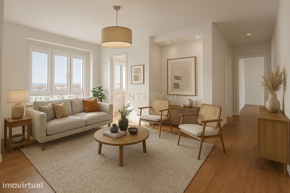 T2 totalmente renovado às portas de Lisboa