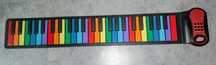 Keyboard zwijany, na gumie.Sprawny
