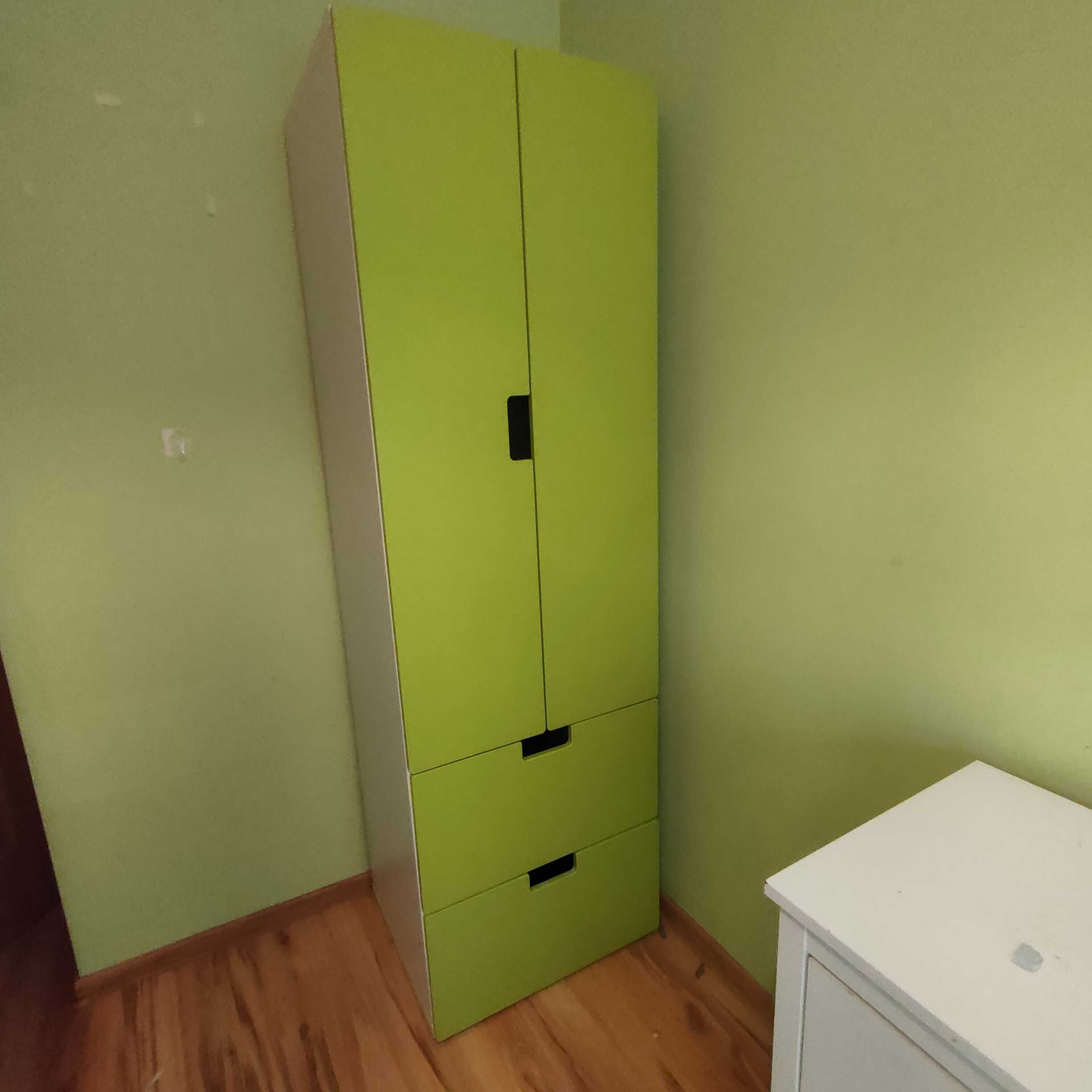 Łóżko piętrowe STUVA Ikea + szafa