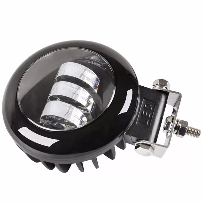 Дополнительная светодиодная фара 45w с ангельскими глазками LED фара