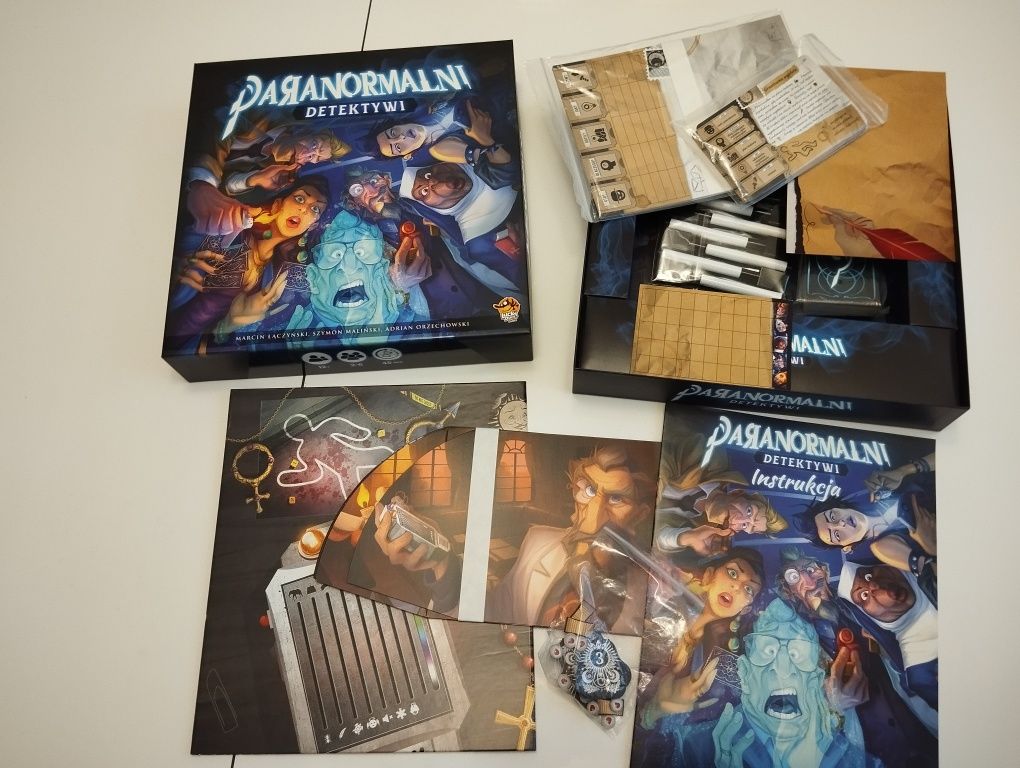 Paranormalni Detektywi -gra planszowa