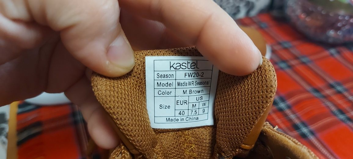 Buty męskie Kastel WR Maple Brown r 40