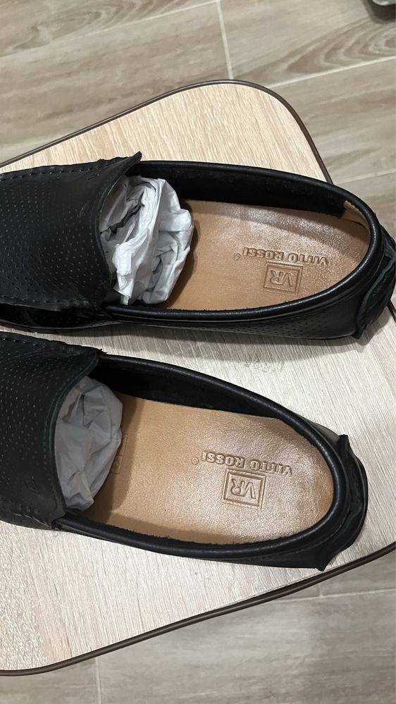 Кожаные мокасины Vitto Rossi 39