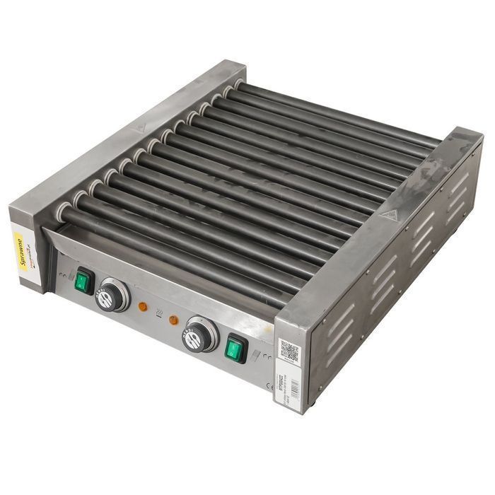 Grill do hot dogów Hendi 268735 podgrzewacz rolkowy