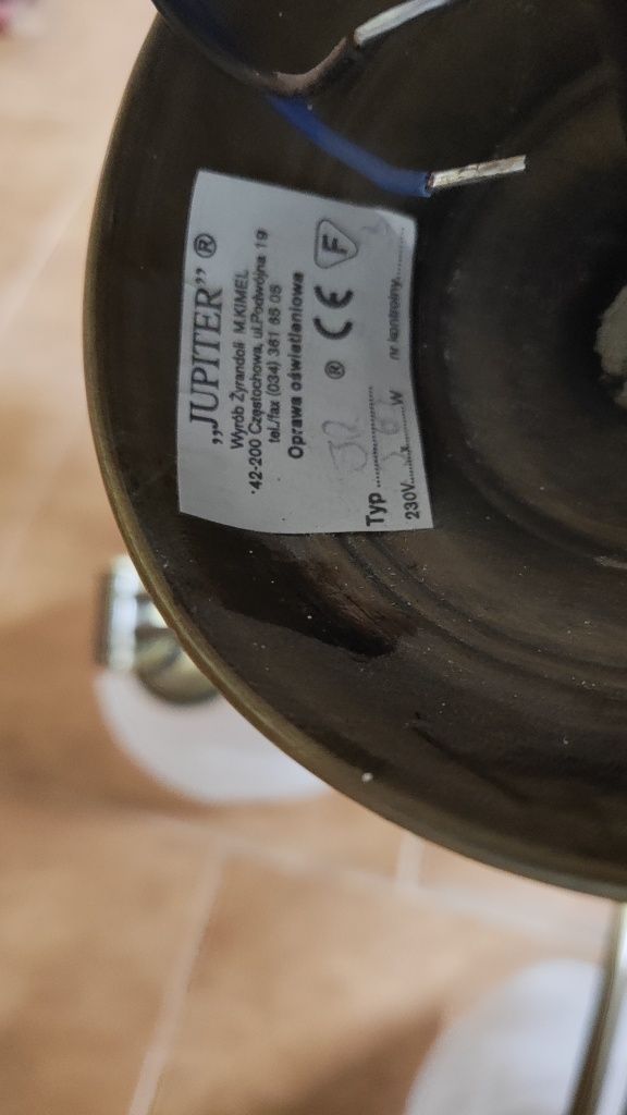 Lampa sufitowa wisząca żyrandol 5 kloszy Jupiter 5-JR5 5xE27