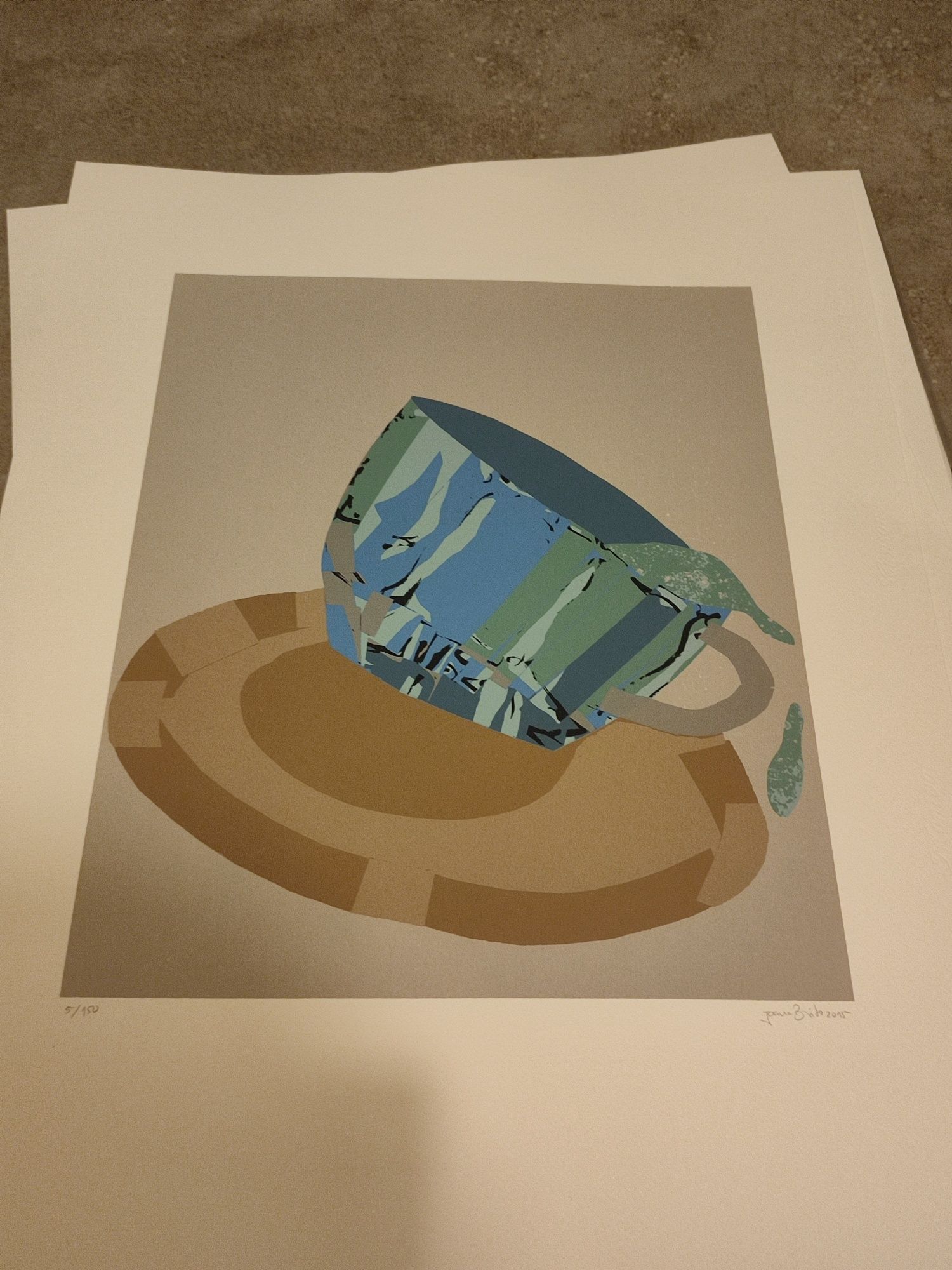 Serigrafia numerada