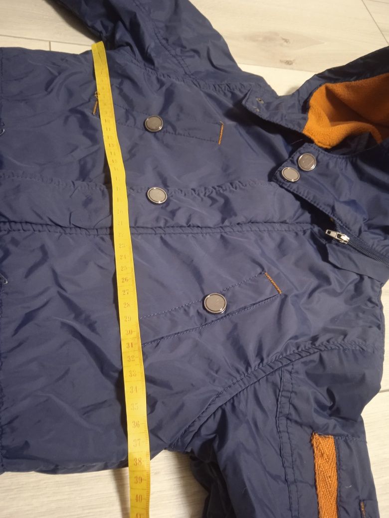 Демісезонна куртка - парка GRACE 122р(6-7років)Весняна куртка на флісі