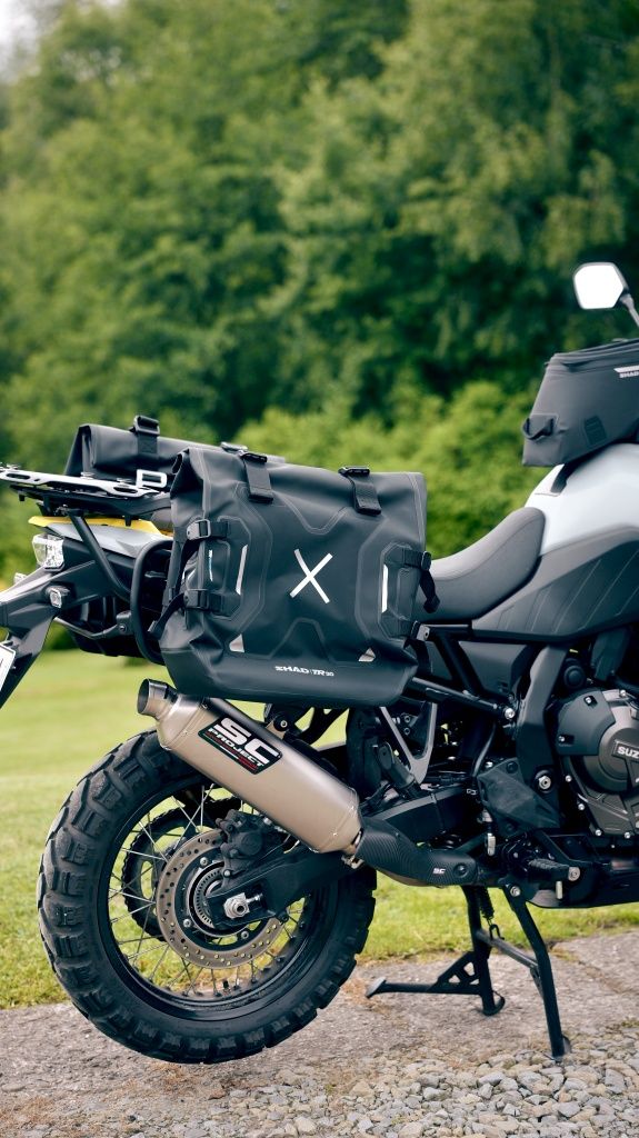 Stelaż + sakwy SHAD TR30 do Suzuki 800DE