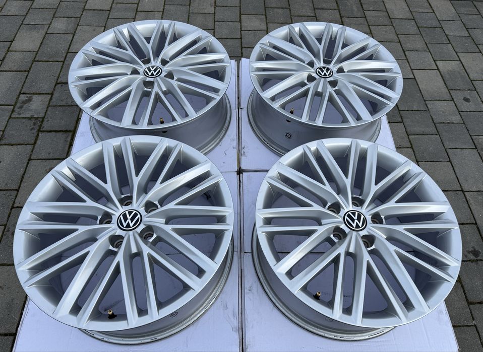 Oryg Felgi Volkswagen 18" 5x112 Golf 6 7 8 Caddy T-rock Touran Passat