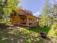 Domek nad jeziorem z własną linią brzegową Mazury Ryn, Rybical - Adaś