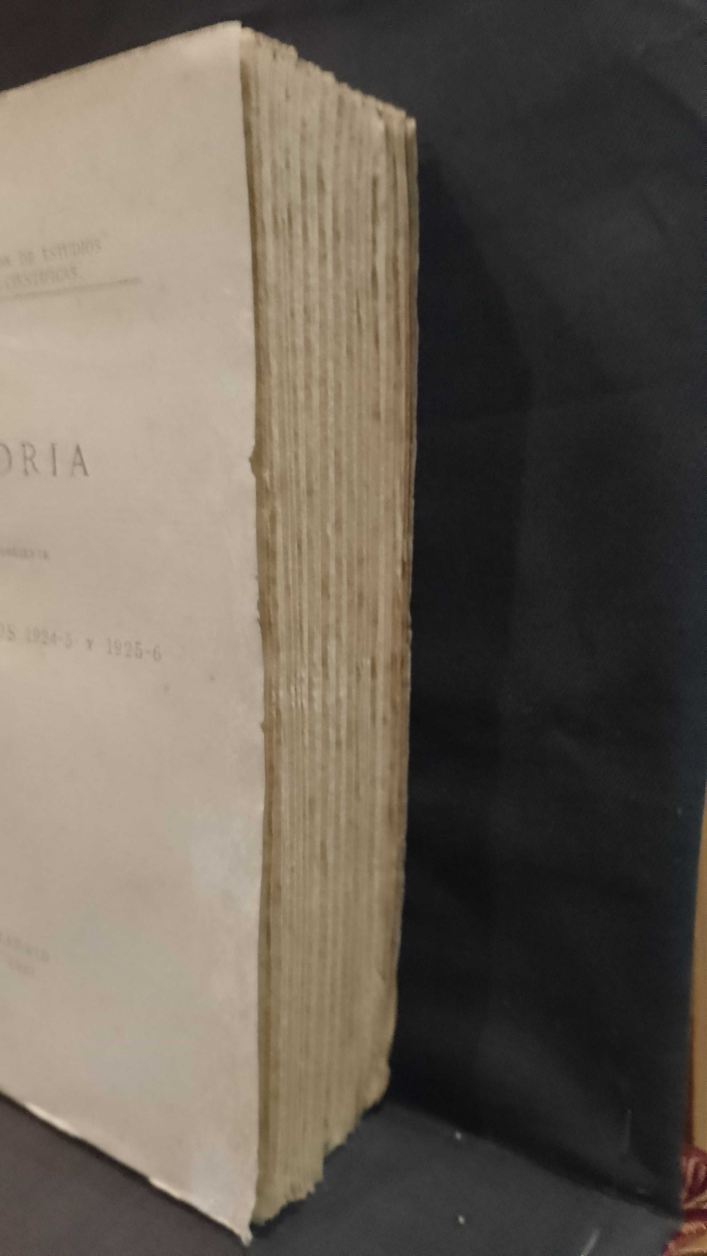 Memoria - Correspondiente a los Cursos 1924/5 y 1925/6 (1927)