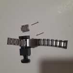 Bracelete aço inoxidável nova
