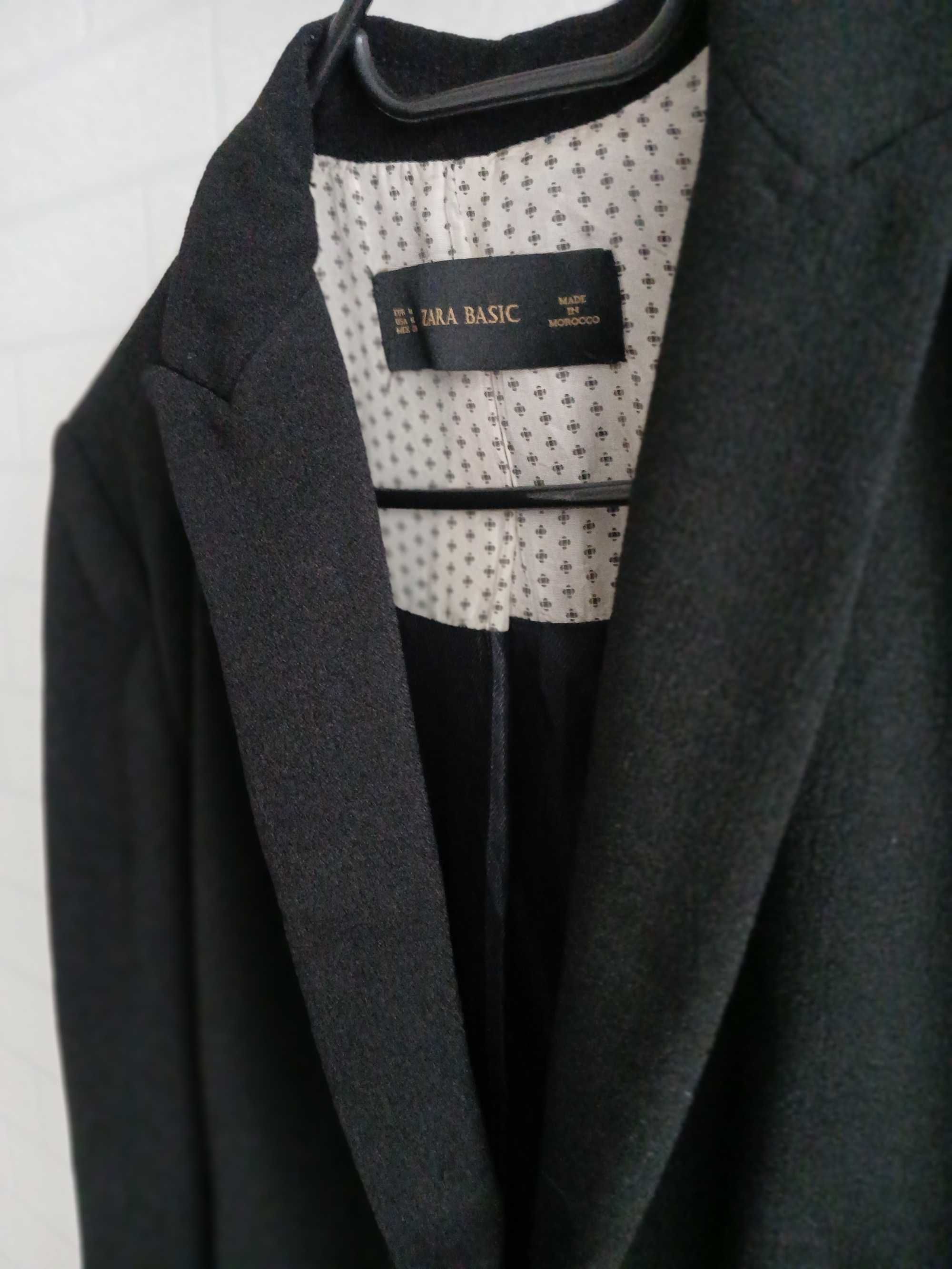 Czarna marynarka Zara Basic, rozm. 38/M